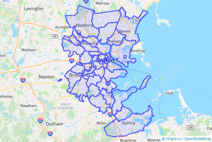 Service Area Map