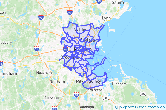 Service Area Map