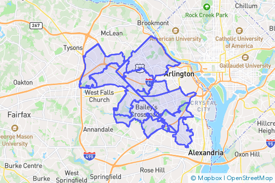 Service Area Map