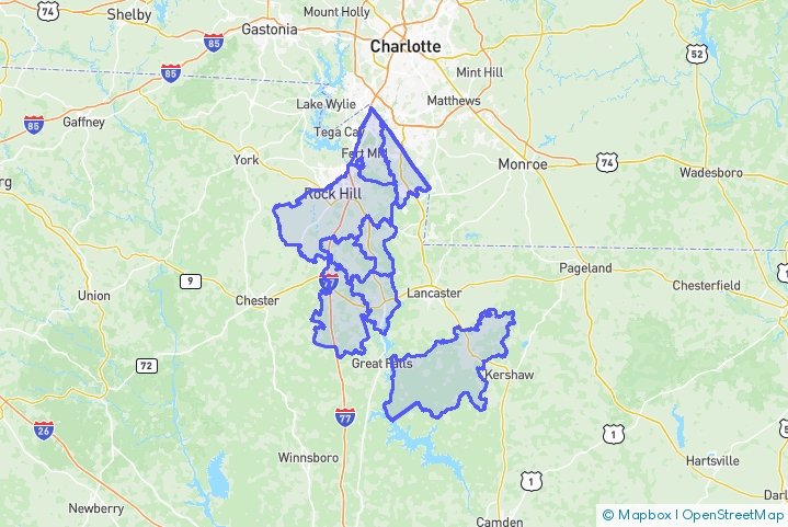 Service Area Map