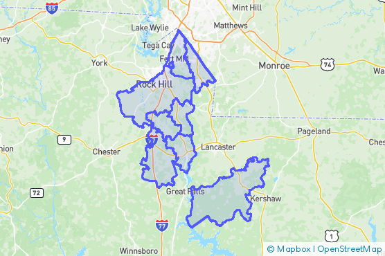 Service Area Map