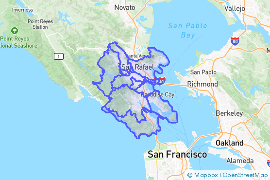 Service Area Map