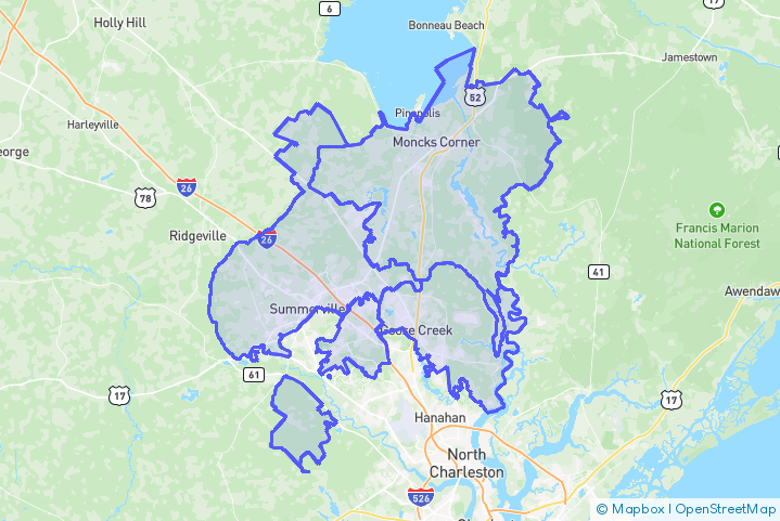 Service Area Map