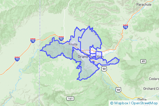 Service Area Map