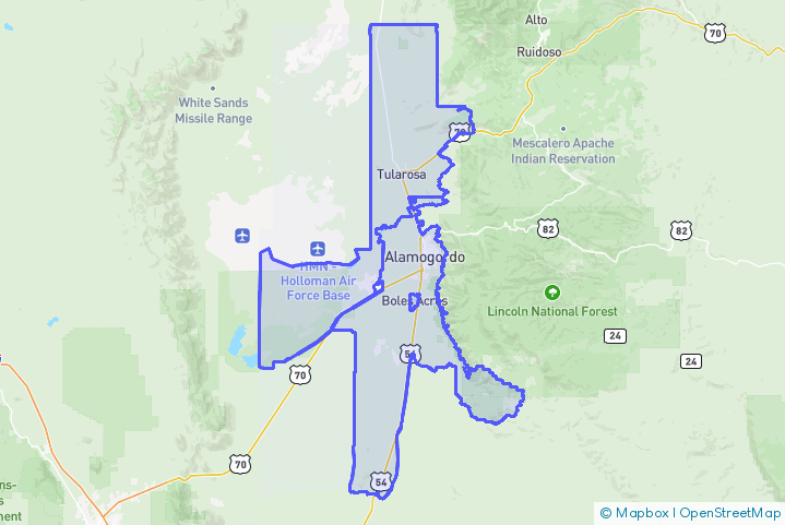 Service Area Map