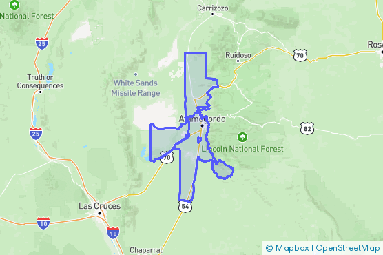 Service Area Map