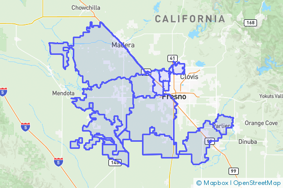 Service Area Map