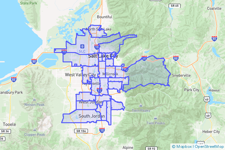 Service Area Map