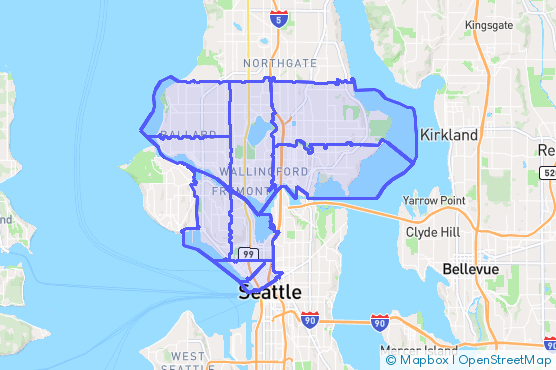 Service Area Map