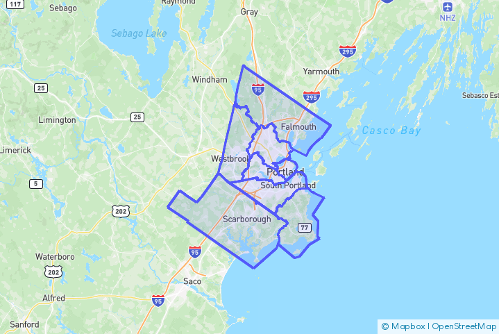 Service Area Map