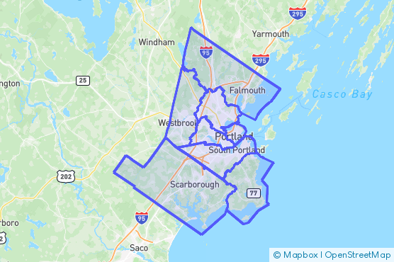 Service Area Map