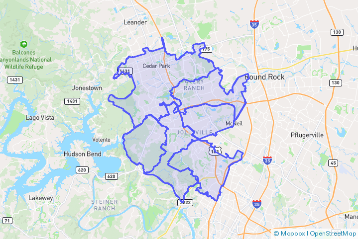 Service Area Map