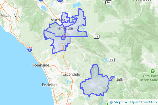 Service Area Map