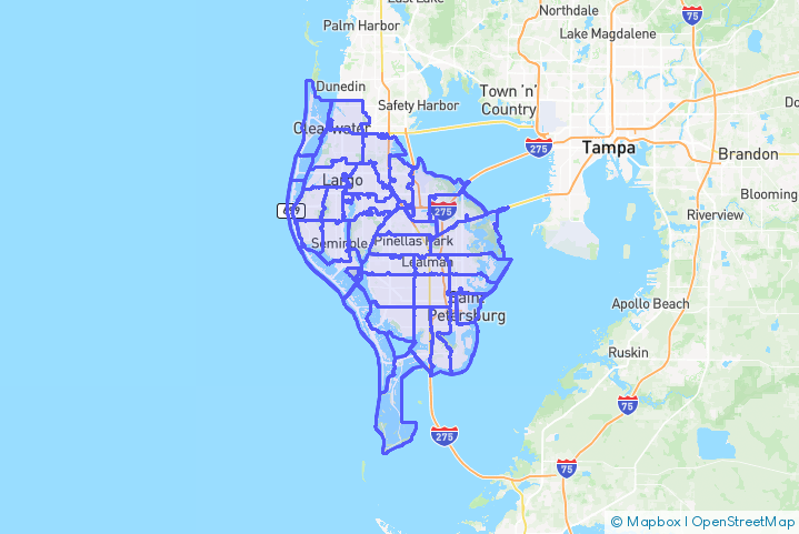 Service Area Map