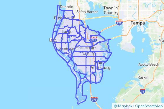 Service Area Map