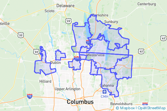 Service Area Map