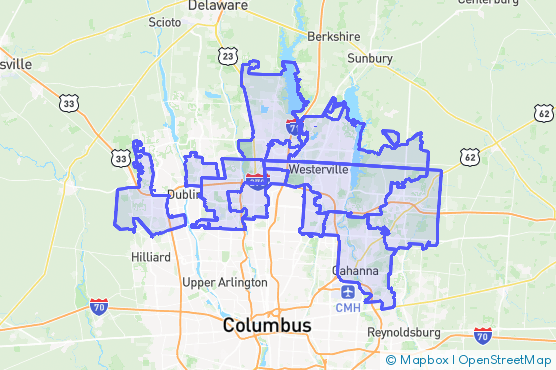 Service Area Map