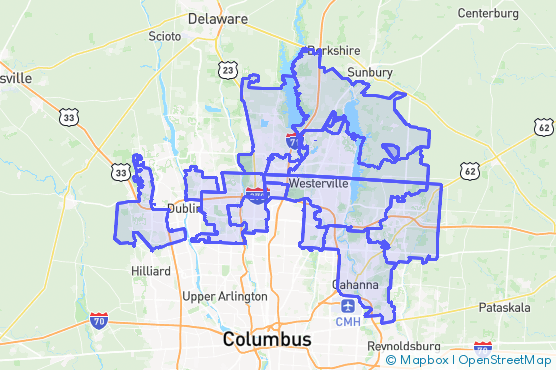 Service Area Map