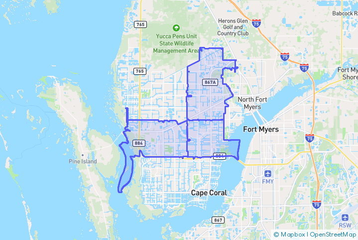 Service Area Map