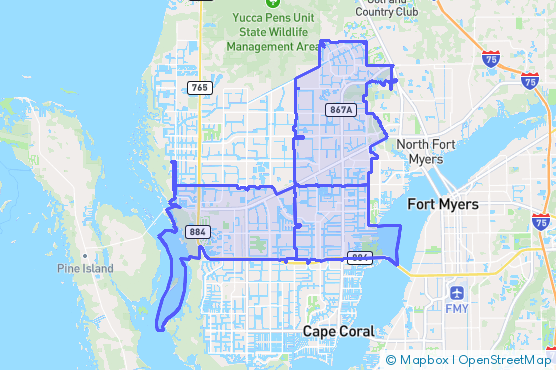 Service Area Map
