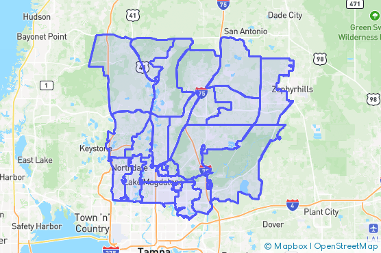 Service Area Map