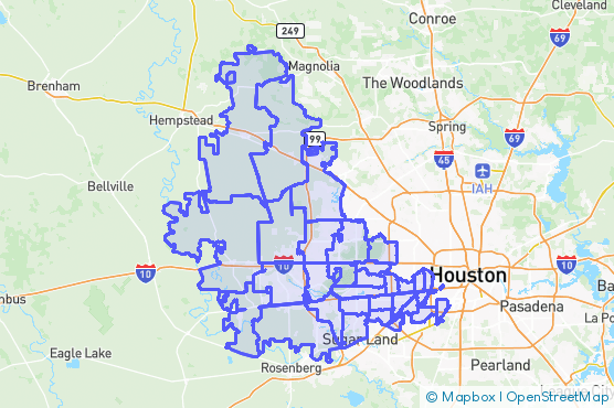 Service Area Map