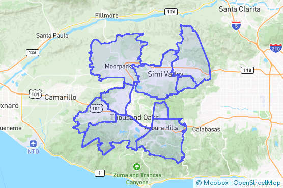 Service Area Map