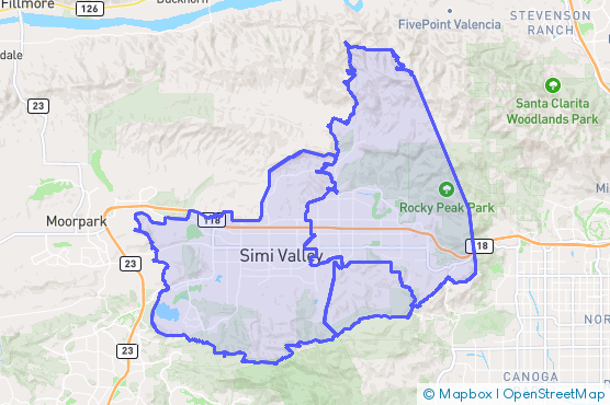 Service Area Map