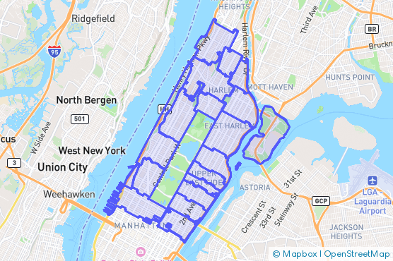 Service Area Map