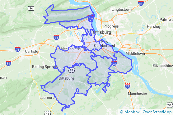 Service Area Map
