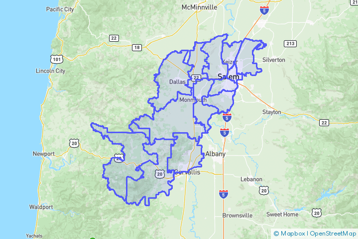 Service Area Map
