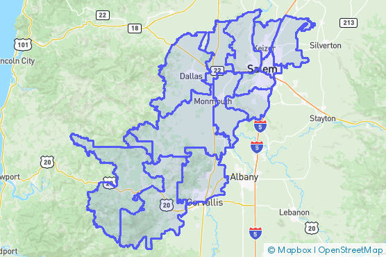 Service Area Map