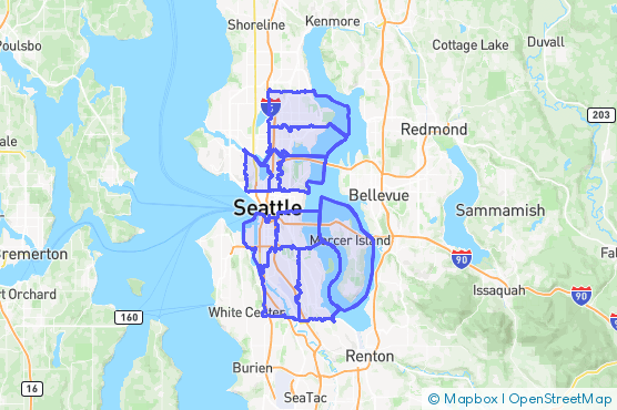 Service Area Map