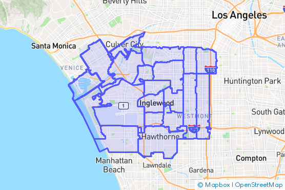 Service Area Map