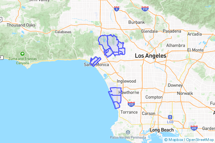 Service Area Map