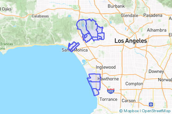 Service Area Map