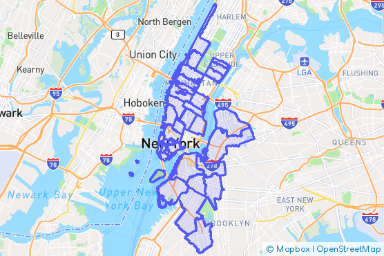 Service Area Map