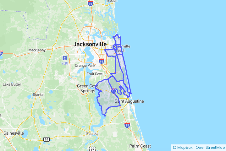 Service Area Map