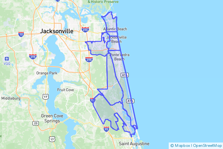 Service Area Map