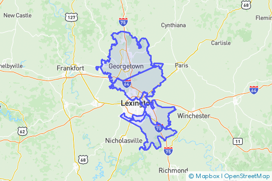 Service Area Map