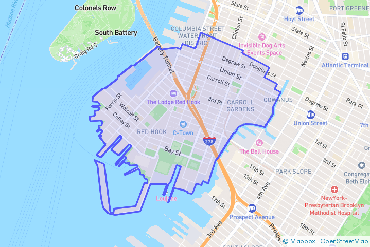 Service Area Map