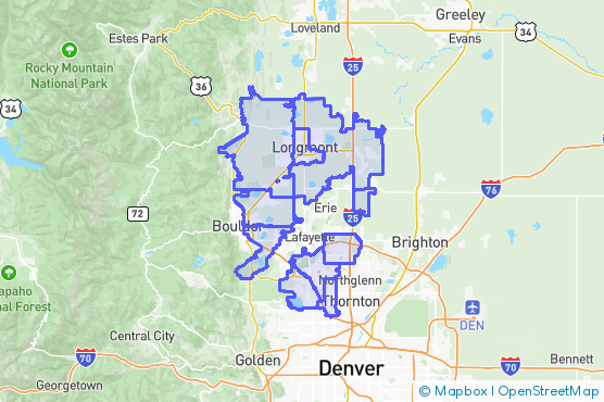 Service Area Map