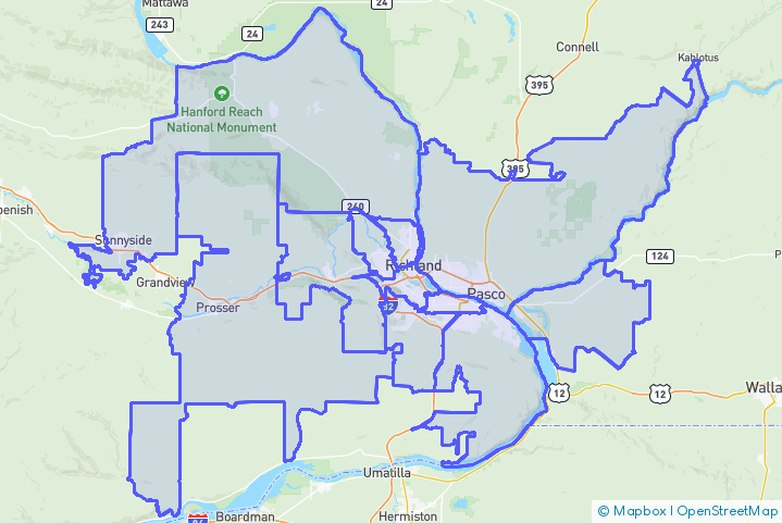Service Area Map