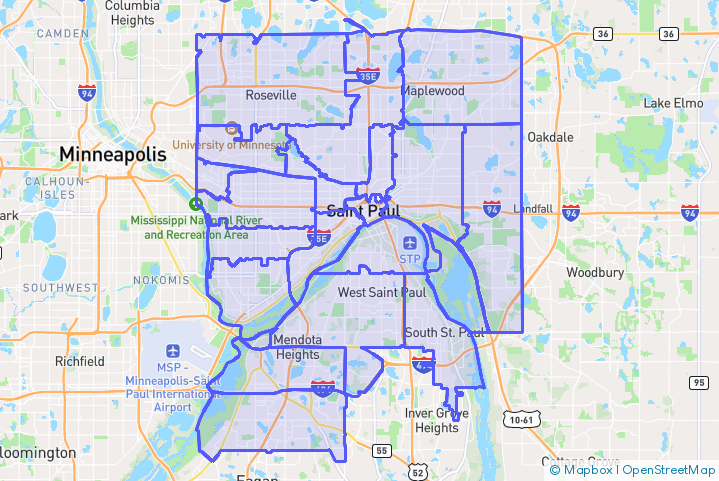 Service Area Map