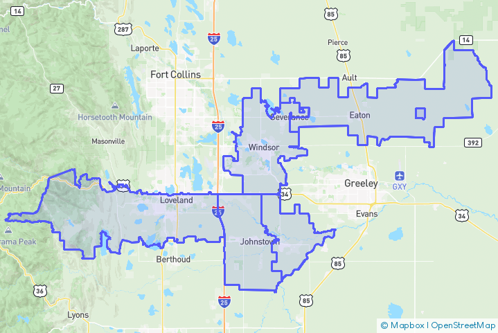 Service Area Map