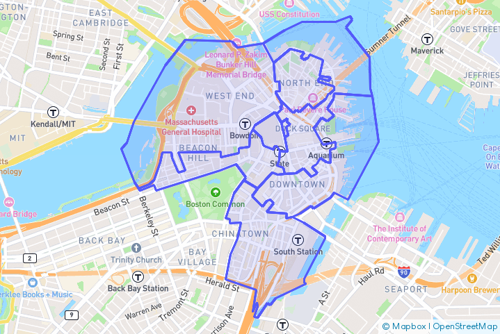 Service Area Map