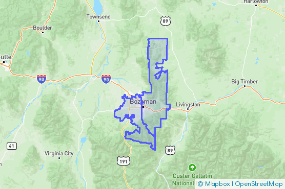 Service Area Map