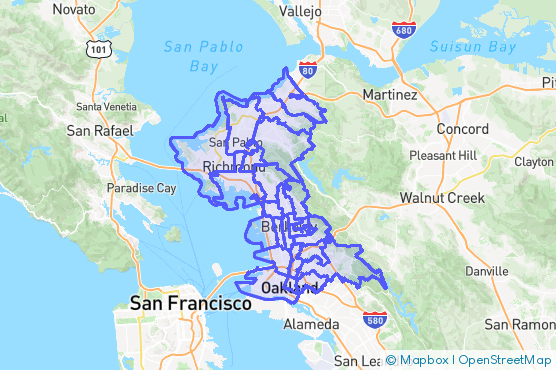 Service Area Map