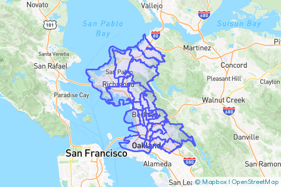 Service Area Map