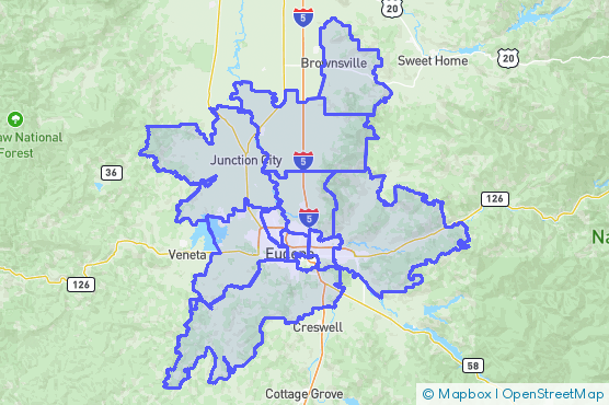 Service Area Map